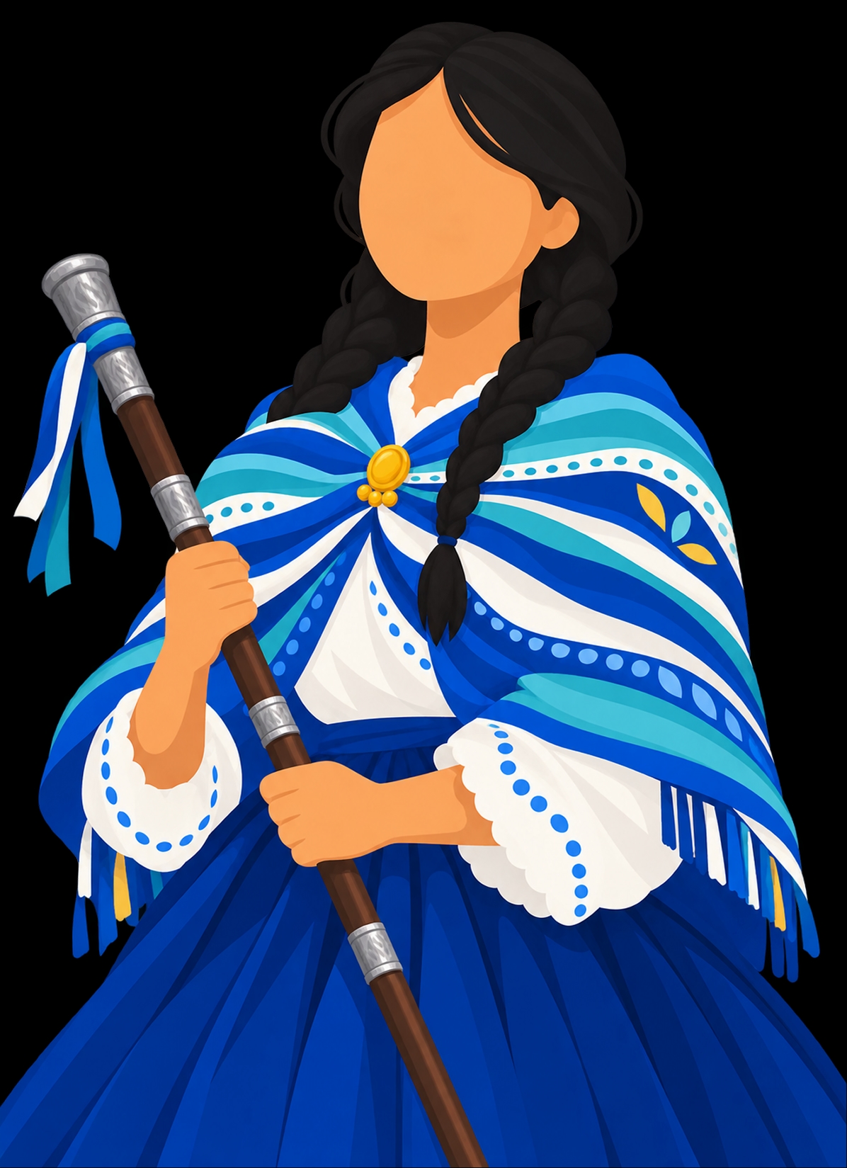 Ilustración de Bartolina Sisa